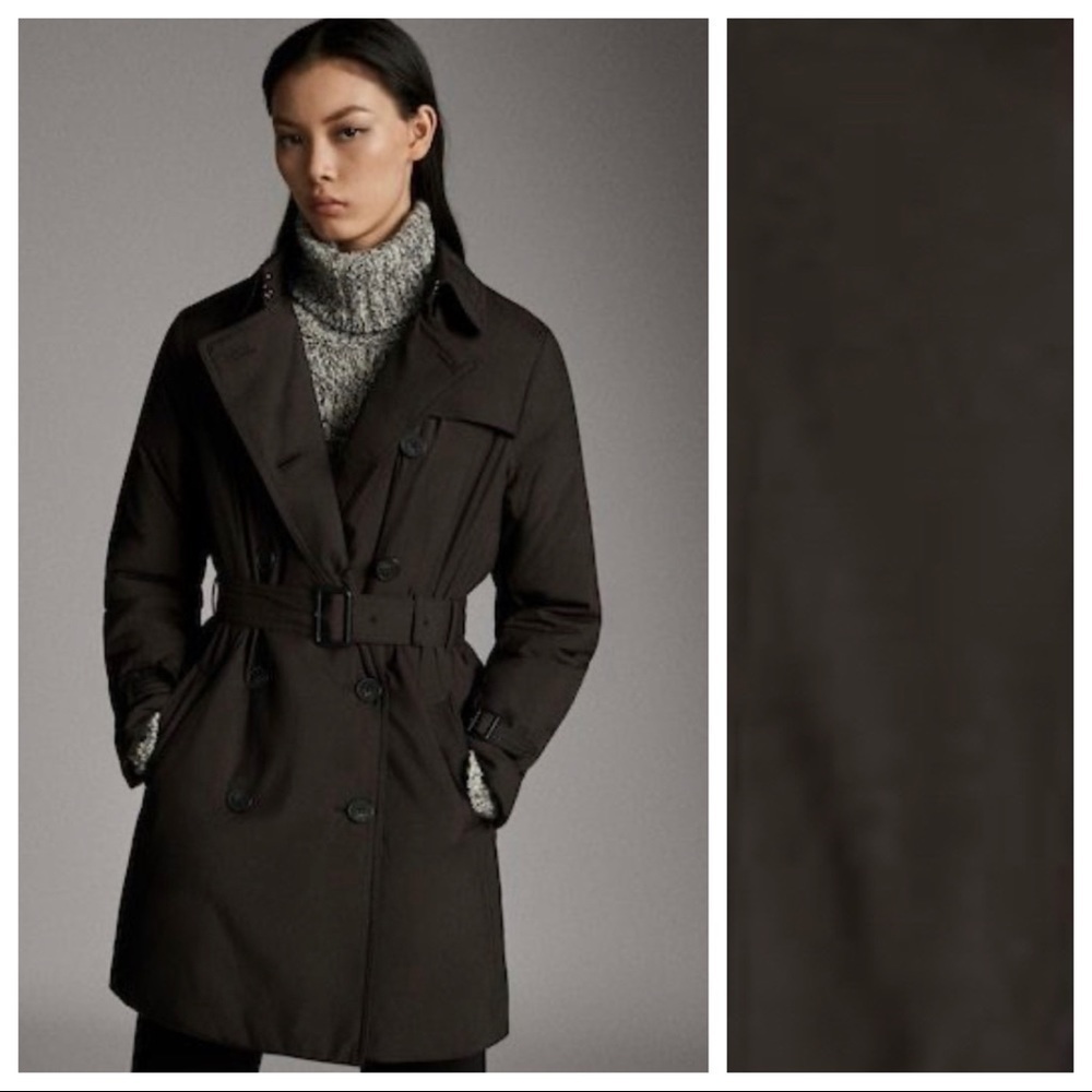 NWT - Massimo Dutti Trench Coat. Size XS